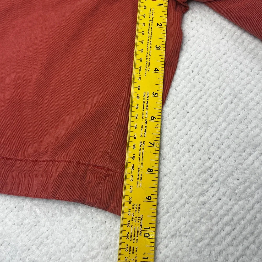 Polo Ralph Lauren Mens Relaxed Fit Chino Shorts Red Size 32 NWT